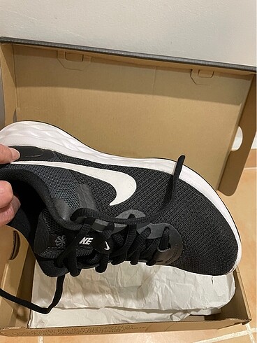 37,5 Beden siyah Renk Nike W Revolution 6 Nn - Kadin Siyah Spor