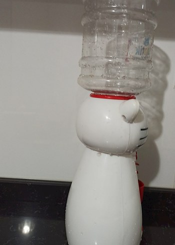 Beyaz Kedi Tasarımlı Çocuk Su Sebili - Görsel 4