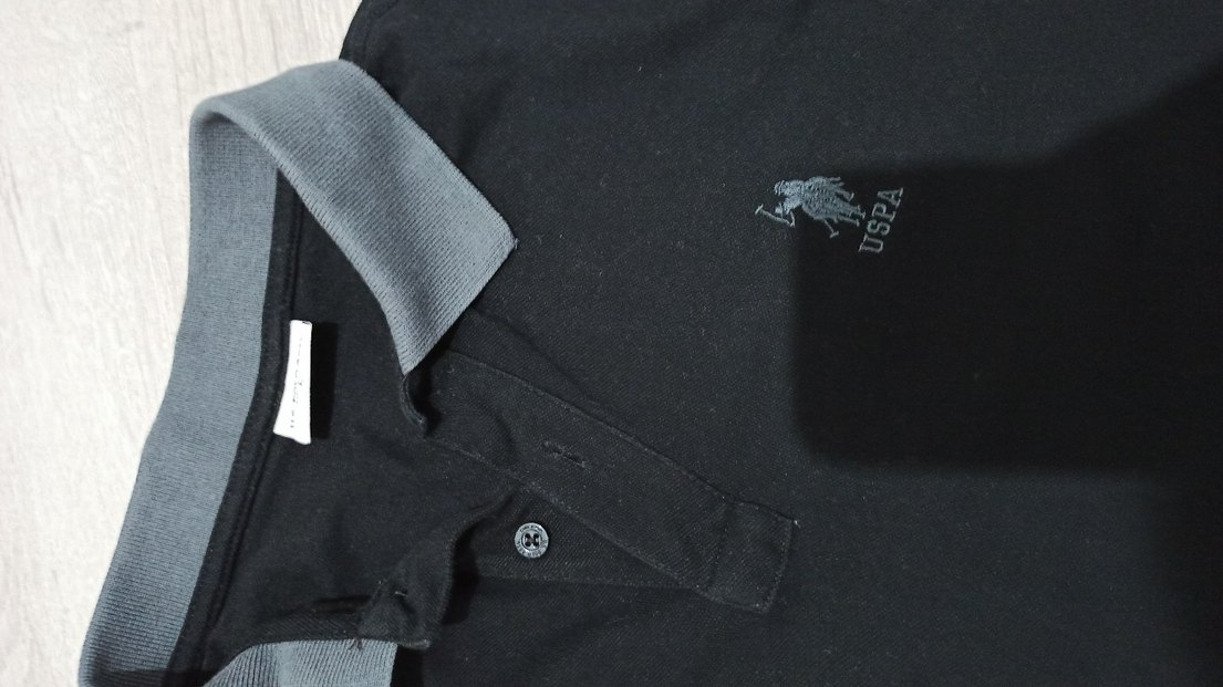 Erkek Siyah Polo Tişört Regular Fit - Görsel 2