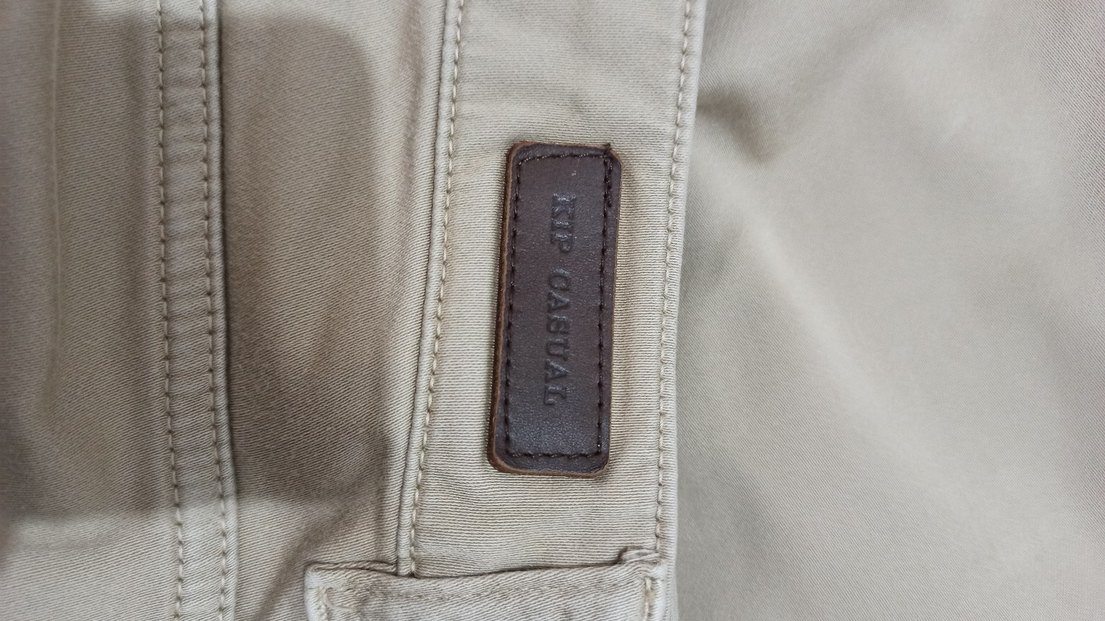 Bej Regular kip marka Keten Erkek Pantolon - Görsel 5