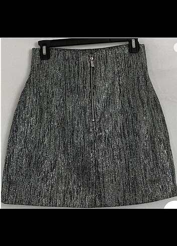 H&M Parlak mini etek