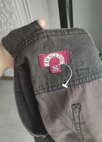 SUBLEVEL Mini Kadın jeans salopet Elbise - Görsel 3