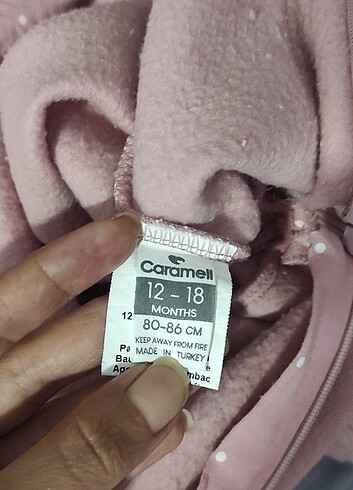 CARAMELL Kışlık Kız Kozmonot hem polar hem peluş Tulum - Görsel 9