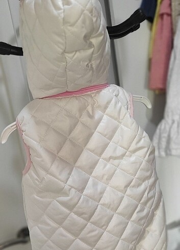 BİBABY Ekru Bebek şişme lady cats yelek 86-92 - Görsel 4