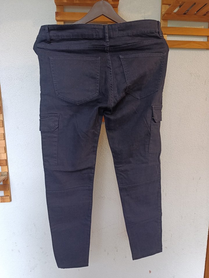 Fermuar detaylı spor kargo pantolon — görsel 3/7