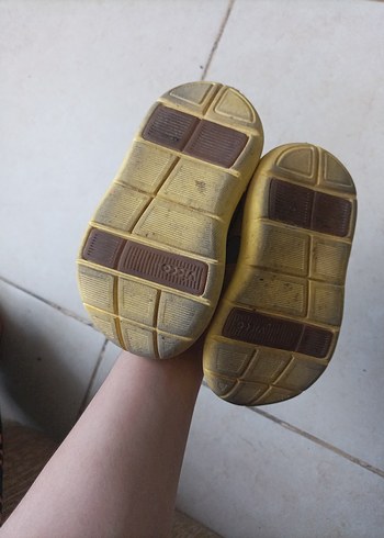 Vicco Sarı Bağcıklı Velcro Detaylı Erkek Çocuk Ayakkabı - Görsel 2