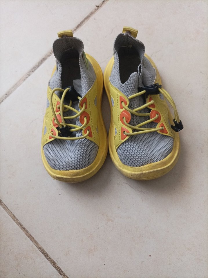 Vicco Sarı Bağcıklı Velcro Detaylı Erkek Çocuk Ayakkabı - Görsel 4