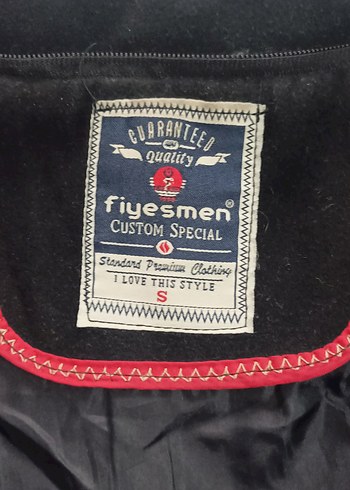 Siyah Erkek palto ceket - Görsel 4