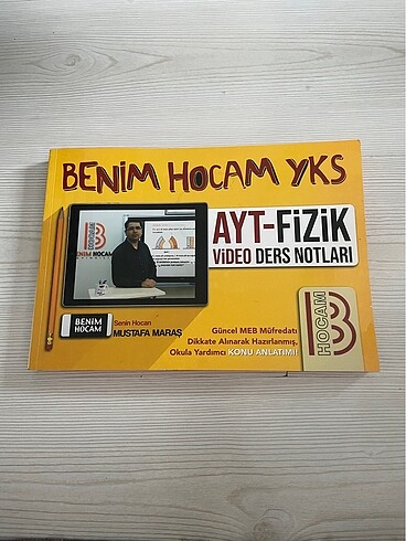 BENİM HOCAM YKS AYT FİZİK VİDEO DERS NOTLARI