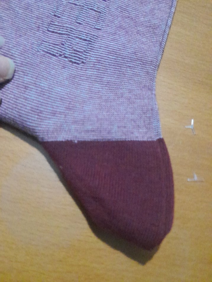 Bordo-Erkek Midi Çorap - Görsel 2