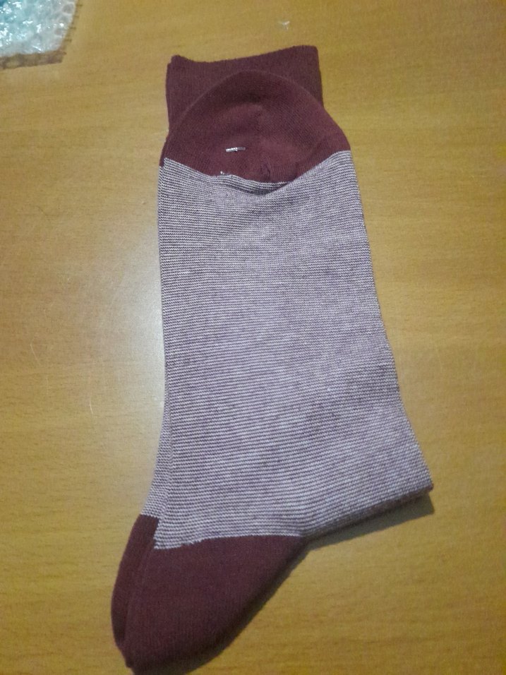 Bordo-Erkek Midi Çorap - Görsel 5