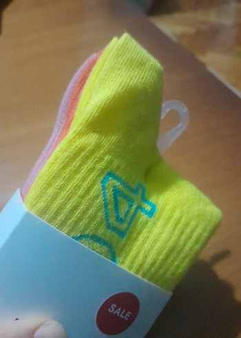 Renkli Baskılı Superstep Çorap - Görsel 6