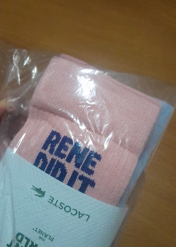 36 Beden Lacoste Orjinal Baskılı Çorap