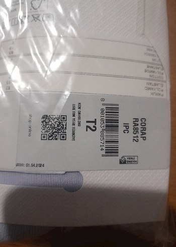 Lacoste Orjinal Baskılı Çorap - Görsel 7