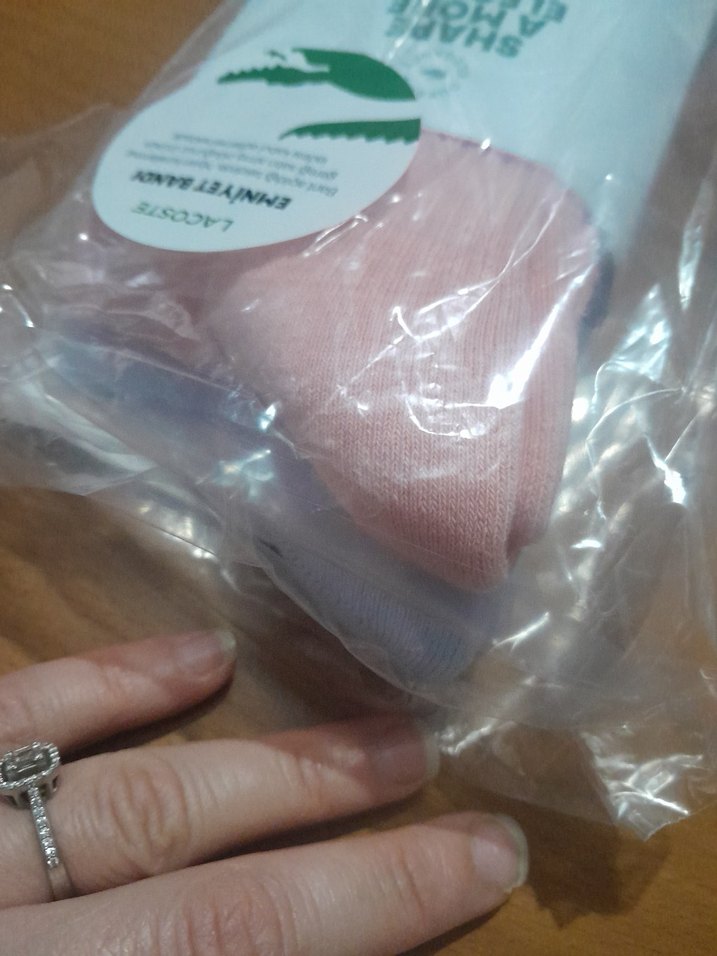 Lacoste Orjinal Baskılı Çorap - Görsel 5