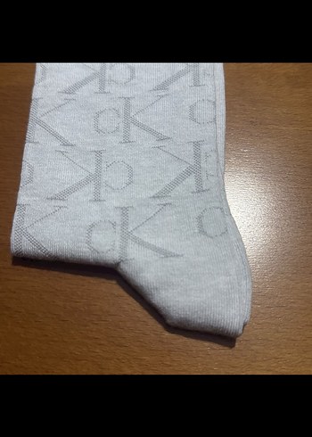 Gri Calvin Klein Soket Çorap - Görsel 3