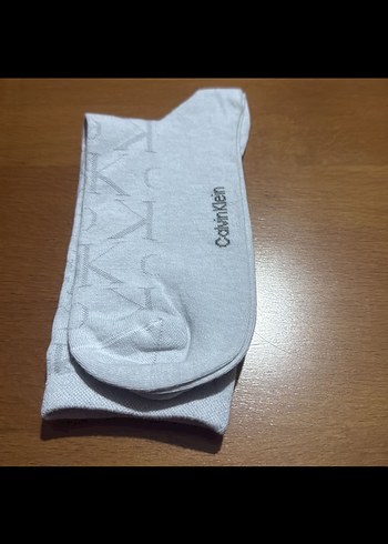 Gri Calvin Klein Soket Çorap - Görsel 5