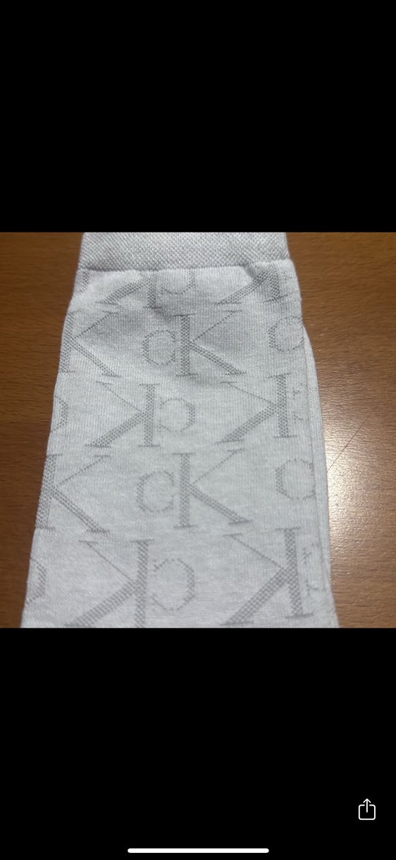 Gri Calvin Klein Soket Çorap - Görsel 2