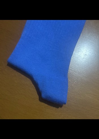 Mavi Erkek Midi Çorap - Görsel 3