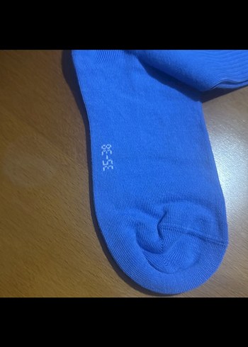 Mavi Erkek Midi Çorap - Görsel 4