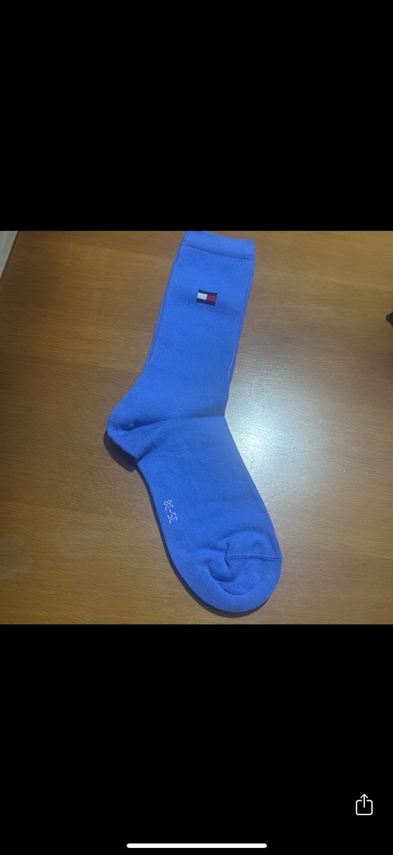 Mavi Erkek Midi Çorap - Görsel 5