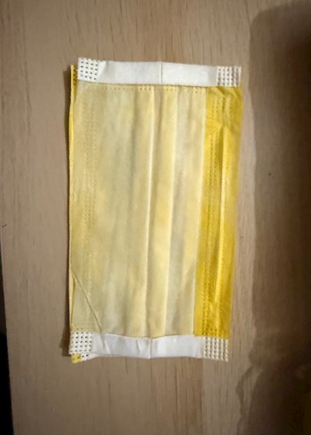 Cerrahi Maske Sarı 50 adet - Görsel 2