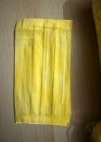 Cerrahi Maske Sarı 50 adet - Görsel 3