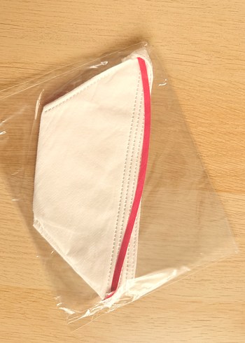 Ege 600 Erkek Maske FFP2 Kırmızı 5 adet - Görsel 3