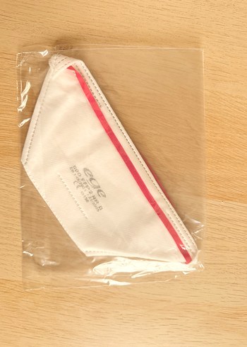 Ege 600 Erkek Maske FFP2 Kırmızı 5 adet - Görsel 2