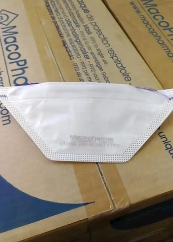 Macopharma FFP2 N95 50 adet - Görsel 2