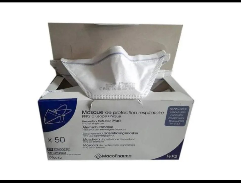 Macopharma FFP2 N95 50 adet - Görsel 3
