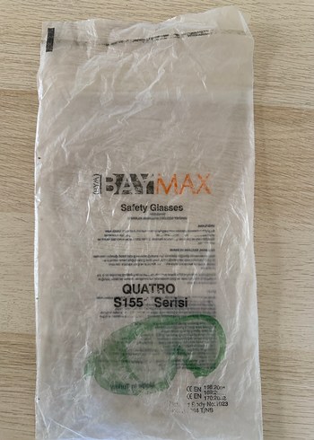 Baymax S1551 Şeffaf Koruyucu Gözlük - Görsel 5