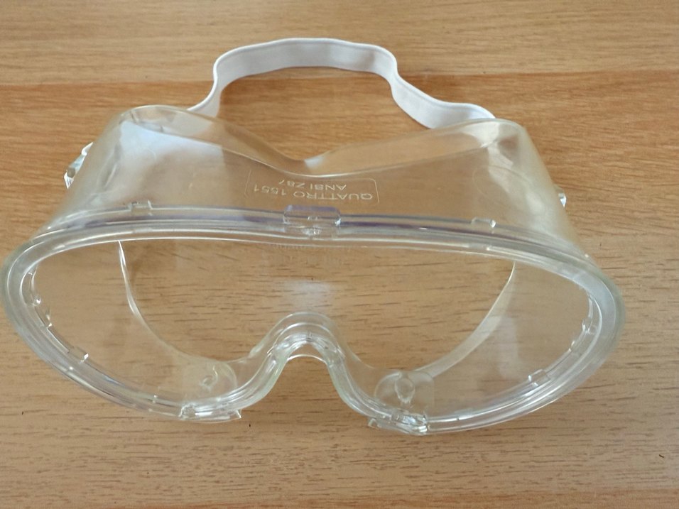 Baymax S1551 Şeffaf Koruyucu Gözlük - Görsel 2