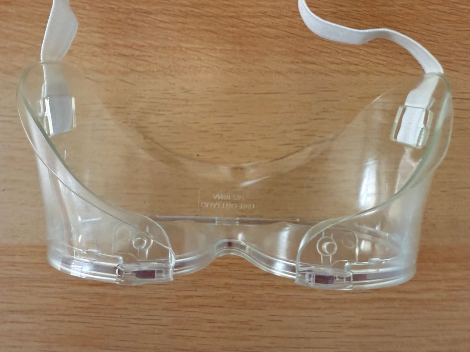 Baymax S1551 Şeffaf Koruyucu Gözlük - Görsel 3