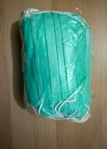 Cerrahi Çocuk Maskesi Yeşil 50 adet - Görsel 2