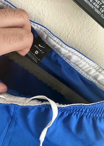 Orjinal Nike Dri fit Mavi Eşofman Altı - Görsel 3