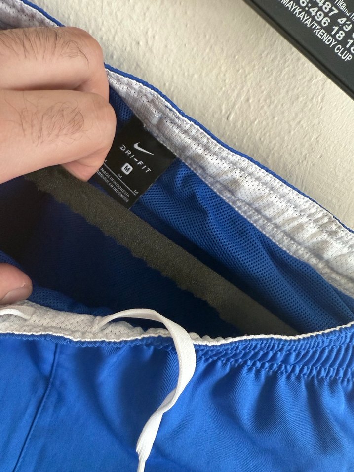 Orjinal Nike Dri fit Mavi Eşofman Altı - Görsel 3