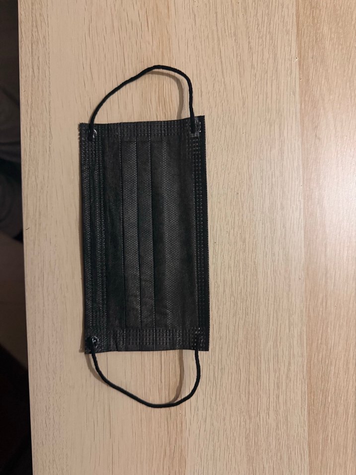 Cerrahi Maske Siyah 50 adet - Görsel 2