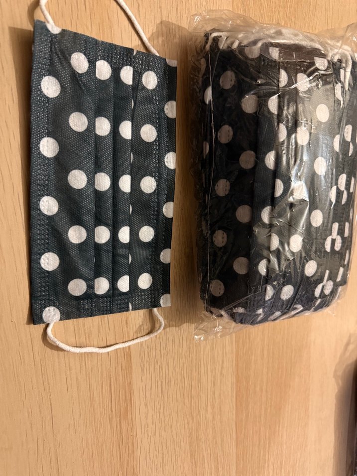 Cerrahi Maske 50 adet Puantiyeli - Görsel 3