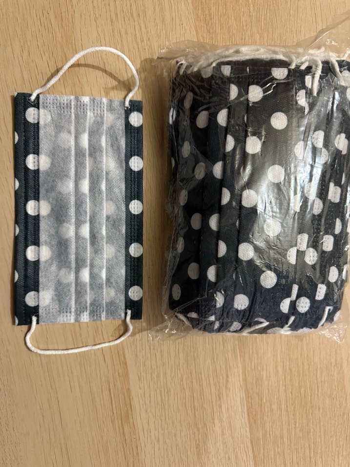 Cerrahi Maske 50 adet Puantiyeli - Görsel 4