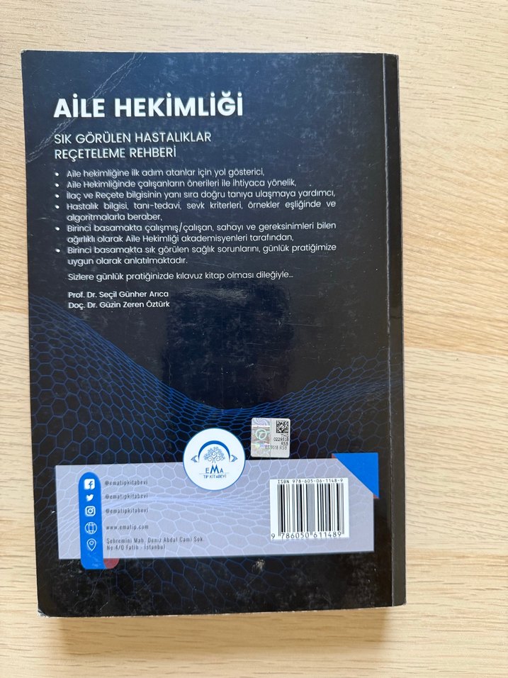 Aile Hekimliği Reçeteleme Rehberi Kitabı - Görsel 2