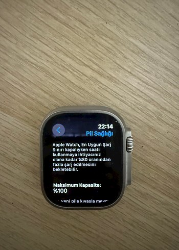 Apple Watch Ultra 49mm Titanium Green S - Görsel 2