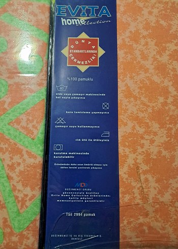 Beden Evita Home Baskılı Yeşil Nevresim Takımı