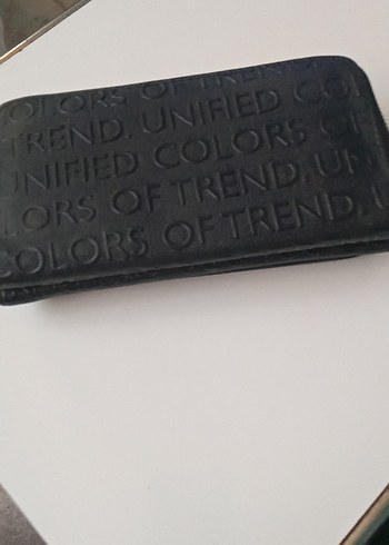 Siyah Deri Fermuarlı Kadın Cüzdanı - Görsel 2