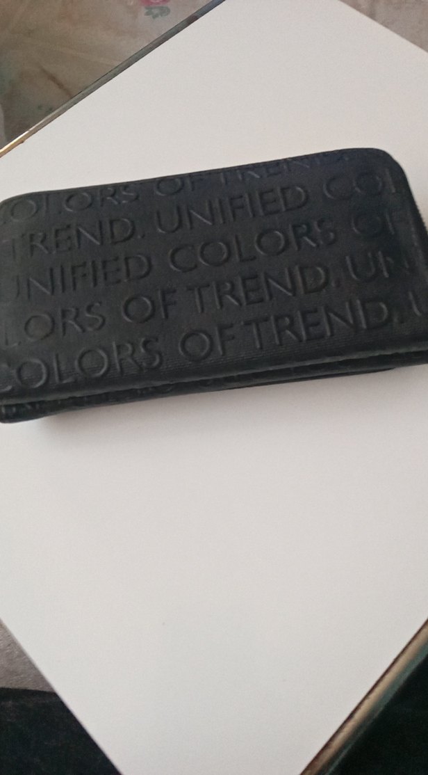 Siyah Deri Fermuarlı Kadın Cüzdanı - Görsel 2