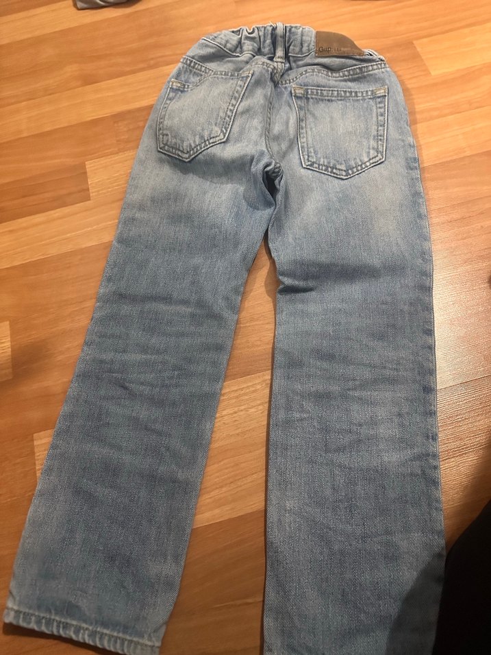 Mavi Erkek Çocuk Bol Kesim Kot Pantolon - Görsel 3