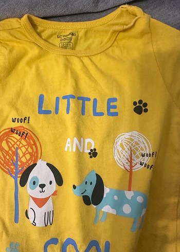 Sarı Kısa Kollu Bebek Erkek Tulum - Görsel 2