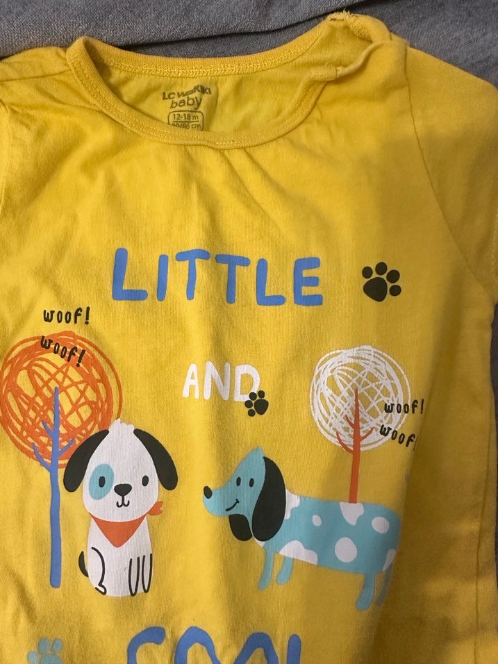 Sarı Kısa Kollu Bebek Erkek Tulum - Görsel 2