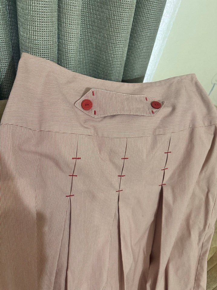 Keten Piliseli Uzun Etek - Görsel 2