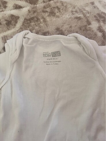 HelloBaby Bebek çıtçıtlı bady